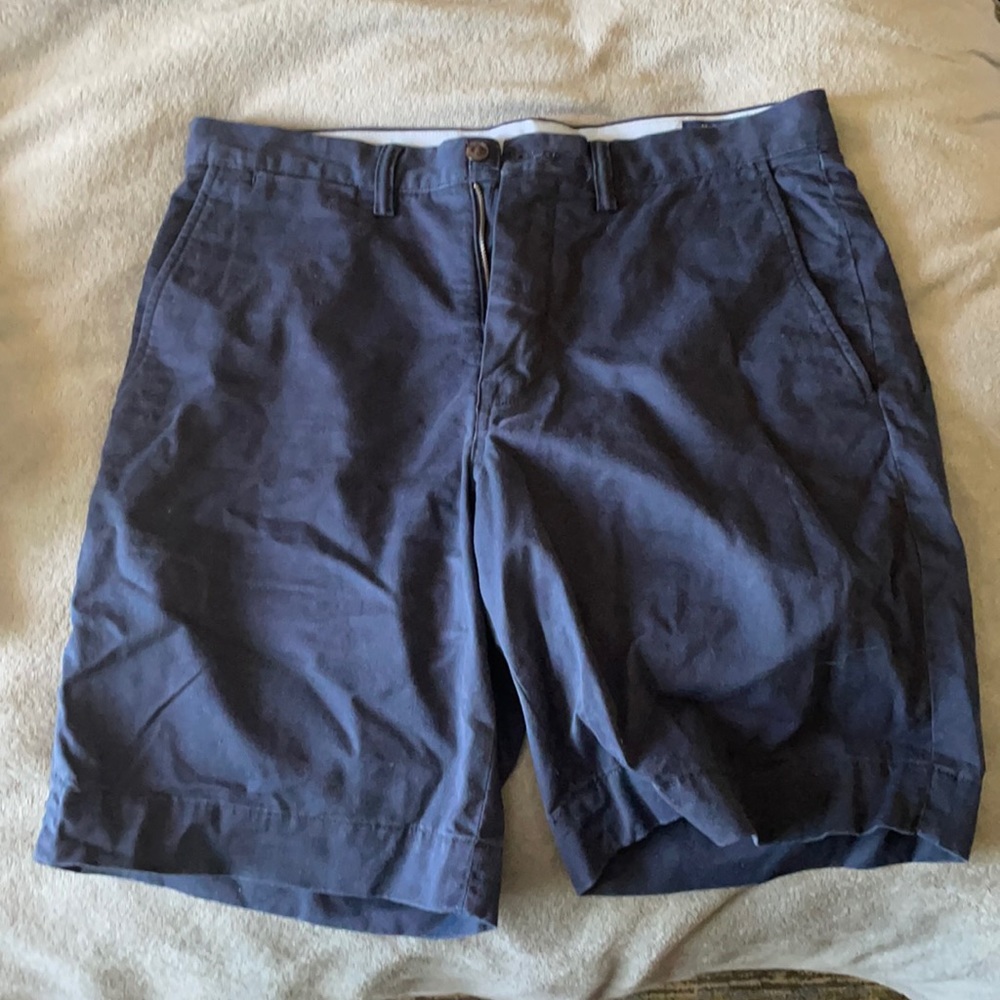 Blue polo khaki shorts